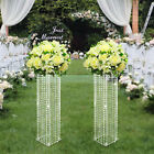 New Listing2Pcs Wedding Acrylic Flower Stand Vases Wedding Centerpieces Decoration