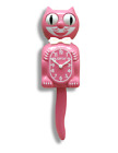 Satin Pink  Kit-Cat Klock (15.5″ high) Wall Clock
