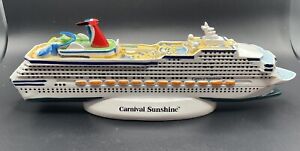 10IN Carnival Sunshine Official Licensed Ship Model Cruise  Please Read