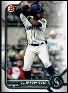 2022 Bowman Prospects #BP-45 Julio Rodriguez Seattle Mariners - Free Shipping
