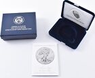 2019 Enhanced Reverse Proof American Silver Eagle Box + CoA NO Coin *3631