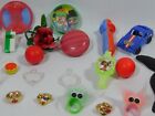 Vtg Gumball Machine Charms Cereal Toy Prizes Premium Hong Kong 1960s 1970s 28 Pc