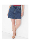 Lane Bryant Denim Mini Skirt size 28
