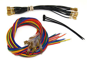 1 Player Wiring Kit For I-Pac, Mame, Virtual Pinball (.187in/4.8mm)