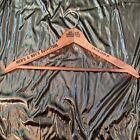 Vintage Wooden Coat Hanger Advertising Men’s and boys outfitters Hartford Ct