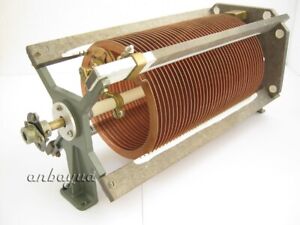 GIANT VARIABLE ROLLER INDUCTOR COIL -RF LINEAR AMPLIFIER -ANTENNA TUNER