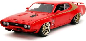 Big Time Muscle 1:24 1972 Plymouth GTX Die-Cast Car, Toys for Kids and...
