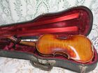 Old Mittenwald Korbinian Reiger Stamped & Labeled Violin 1898 Violin 4/4 * Video