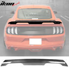 Fits 15-23 Ford Mustang Smoke GT500 Spoiler Gurney Flap Wicker Bill W/ Hardware (For: 2016 Ford Mustang GT)