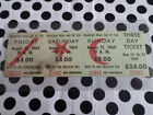 Water Damaged  Authentic 1969 3 Day Woodstock Concert $24 Ticket SN 21941