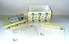 Martin Designs Recipe Box Rooster Lemons Pears Yellow Blue w/ Cards & Dividers