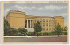 Postcard VA Petersburg Virginia, circa 1942, Petersburgh High School — E20