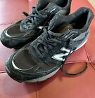 New Balance Men's 990v5 M990BK5 Shoes Black Suede Made in USA Size 11 2E