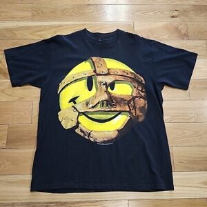 Vintage WWF 1996 Mankind Smiley Face Have A Nice Day Shirt Size XL 90s Wrestling