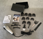 REMINGTON Precision Hair Clipper Set HC-8017B w/Kit Silver Trimmer Tested Works