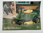 Vintage 1975 John Deere Riding Lawn Mowers Dealer Advertising Sales Brochure
