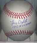 Lenny Dykstra 93 NL CHAMPS Philadelphia Phillies OML Autographed Baseball COA