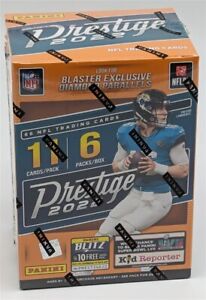 Factory Sealed 6 Pack Blaster Box 2022 Panini Prestige NFL Football Cards