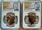 2023 S Reverse Proof Morgan & Peace Dollar $1 Set NGC PF69 Early Release 2pc OGP