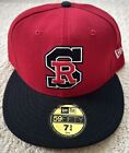 NWT New Era MiLB Defunct Sarasota Reds Cap Hat Sz 7 3/4