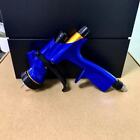 Blue Spray Gun 1.3mm Nozzle 600ML Car Paint Tool Pistol for water-based coatings