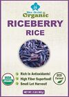 Organic Thai Riceberry Black Jasmine Rice Whole Grain Healthy Super food 2 LB