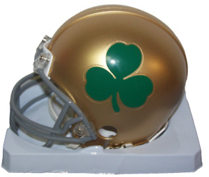 Notre Dame Fighting Irish VSR4 Replica Mini Football Helmet Riddell SHAMROCK