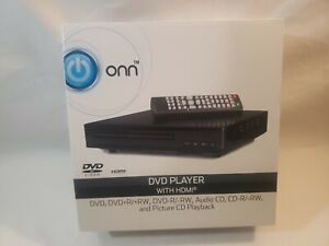*NOT READING DISKS*Onn DVD video Player with HDMI Audio CD DVD+R/+RW CD Playback