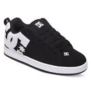 DC Shoes Men's Court Graffik Skateboarding Sneaker Low Black/White 100539