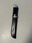 New ListingOne Line Vintage Buck 119  Fixed Blade Knife 1960s