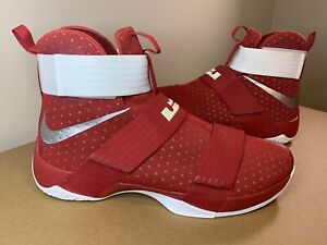 (Men’s Size 18) Nike LeBron Soldier 10 X Basketball Shoes - So Rare (856489-661)
