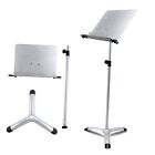 New Listing Music Stand,Dual-Use Folding Sheet Music Stand & Desktop Book 66.9inch Gray