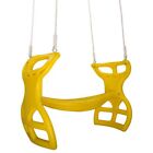 SWING SET STUFF GLIDER WITH ROPE YELLOW playset accessory seat wood fort 0035