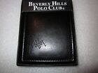 Beverly Hills Polo Club style Men's Bi-Fold Wallet  BLACK gift box MEN Bifold