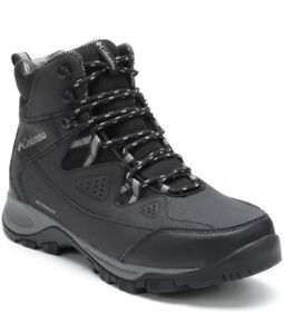 Columbia Liftop III Omni-Heat Winter Boots Black Grey Men’s Size 11 BM0838-010