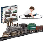 Electric Large Classic Train Set Rail Track Carriages Kids Vehicle Toy Gift US
