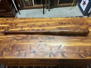 Babe Ruth Louisville Slugger #125 Full Size Wood Bat Commemorative Stats 33/35