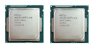 Lot Of 2 Intel Core i7-4790 3.60GHz SR1QF Socket LGA1150 Processor CPU