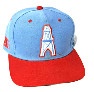Vintage Houston Oilers Hat Starter Fitted Cap Size 7 1/4 NFL Tennessee Titans