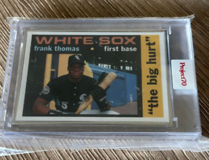 Frank Thomas 2021 Topps Project 70 A/P By Infinite Archives 41/51 Mariners FS