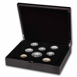 2023 GB King Charles III Definitives Silver Proof Coin Set