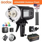 Godox AD600BM Outdoor Flash Strobe Light Bowens Mount + Godox CB-09 Godox PB-600