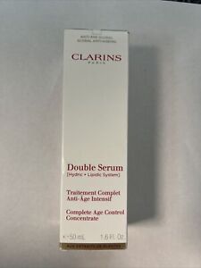 New ListingClarins Double Serum Complete Age Control Concentrate 50ml 1.6oz 🔥NEW🔥