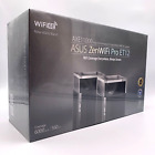 ASUS ZenWiFi Pro ET12 AXE11000 Tri-Band WiFi 6E AiMesh System Router (2-pack)