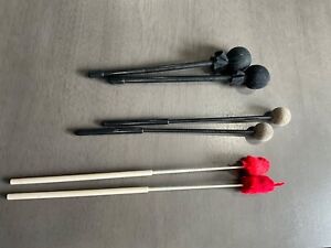 Assorted Percussion/Keyboard Mallets Sticks lot, used