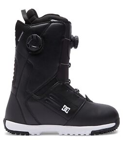 DC Control Double Boa Snowboard Boots, Men's Size 9.5, Black/White New 2023