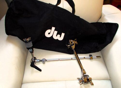 DW package, CYMBAL BOOM ARM & DOGBONE CLAMP & CARRY BAG, all genuine DW pro gear