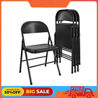 Mainstays Steel Folding Chair (4 Pack), Black, FREE SHIPPING
