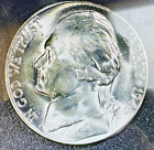 1945 S  Jefferson Nickel - BU Silver War Nickel from OBW Roll