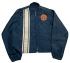 Vintage Champion Union Jacket Navy Blue 70s Size M/L F2
